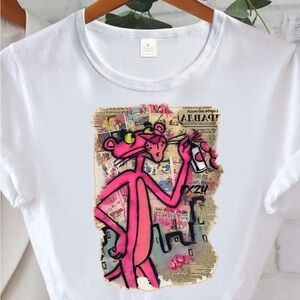 NEW Pink Panther Graphic Tee